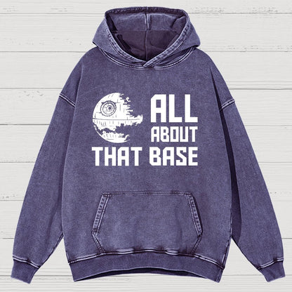 All About That Base Geeks Vintage Distressed Hoodie