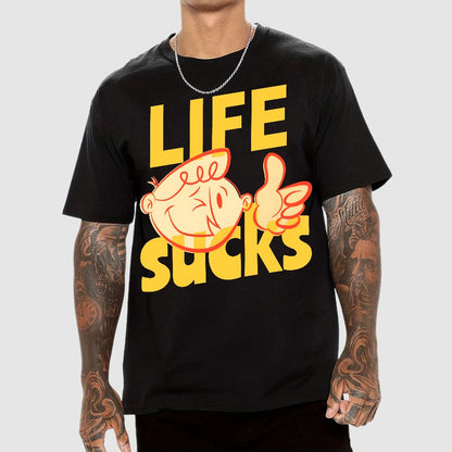 Life Sucks Geek T-Shirt