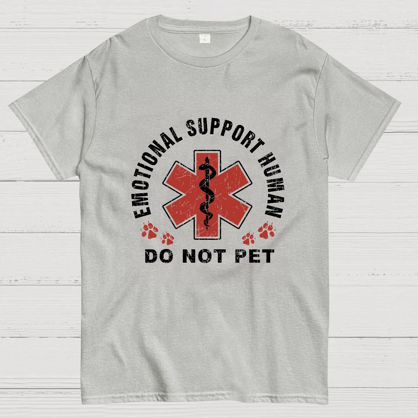 Emotional Support Human Geeky T-Shirt