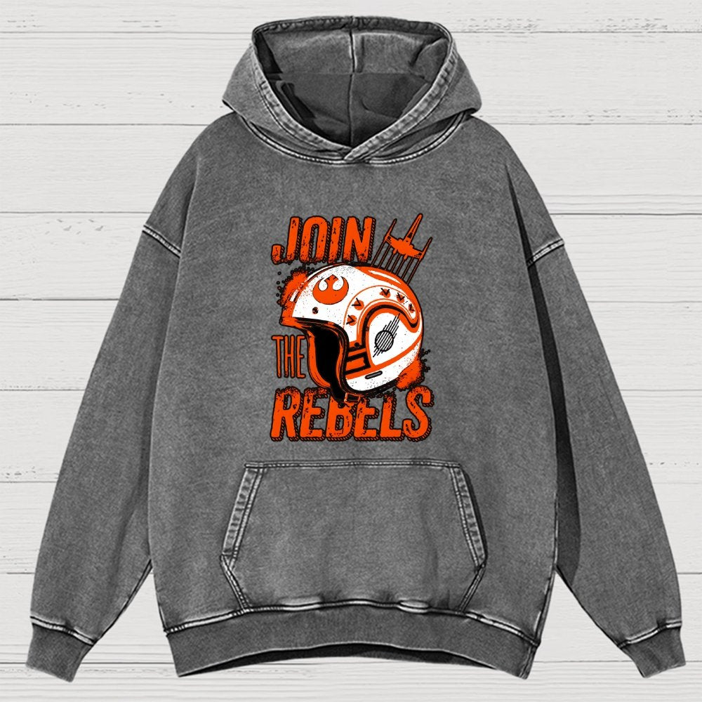 You Must Join Vintage Distressed Hoodie