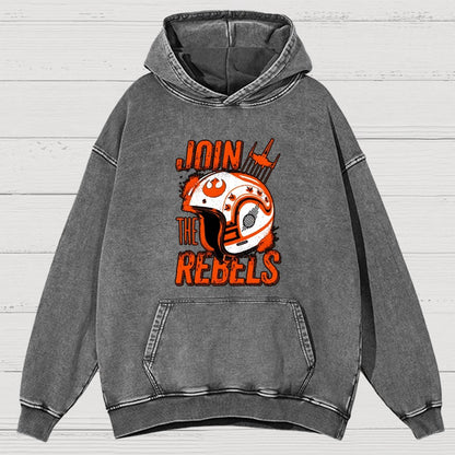You Must Join Vintage Distressed Hoodie