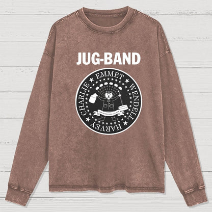 Jug Band Washed Long Sleeve Tee