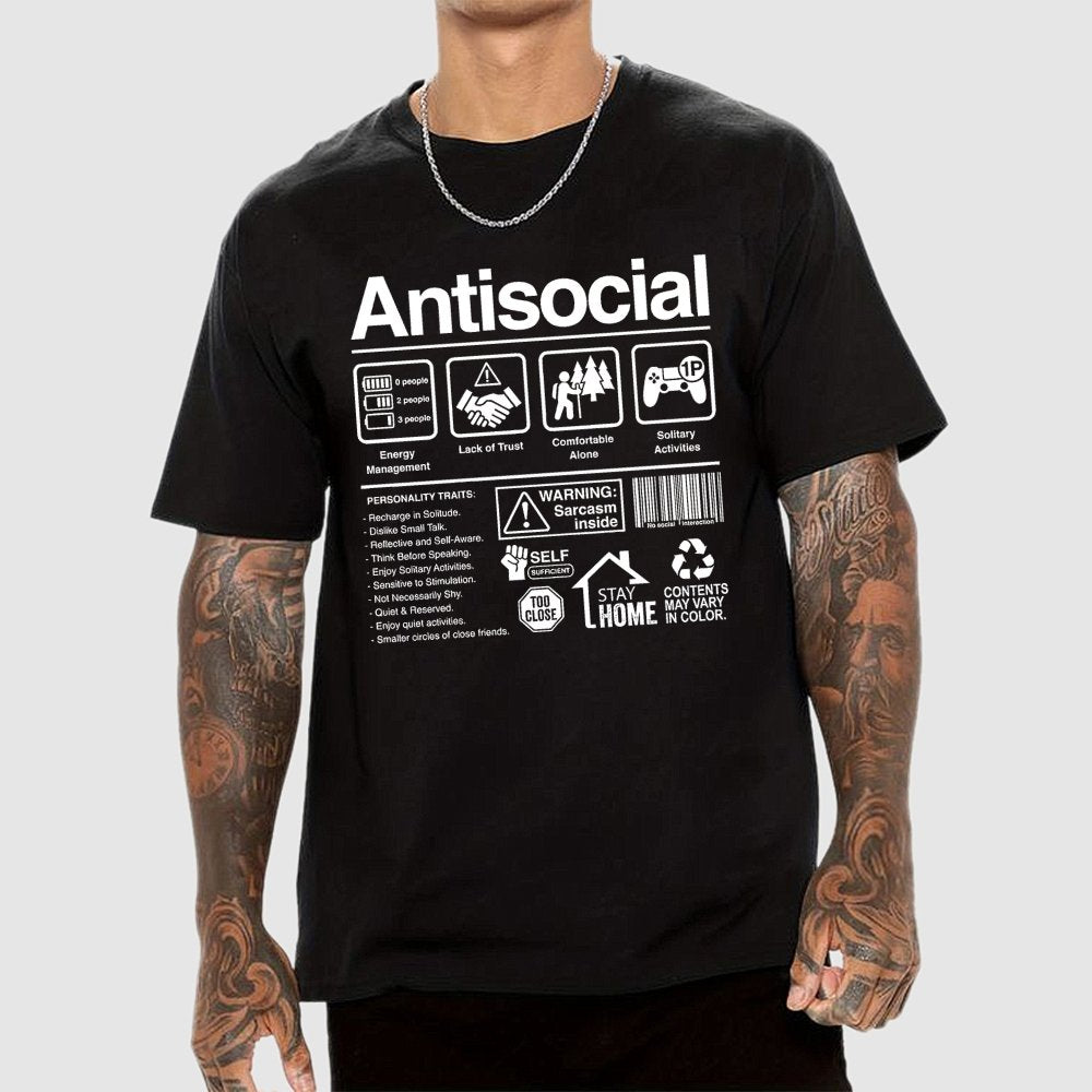 Antisocial Label Geek T-Shirt