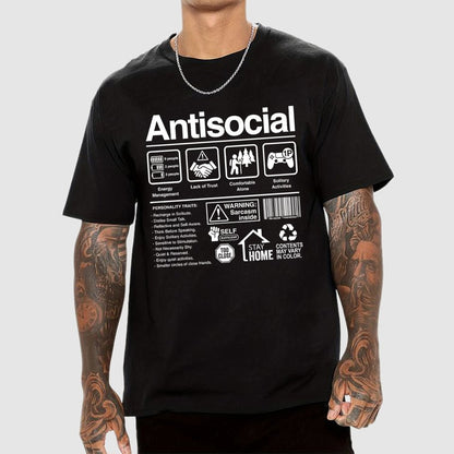 Antisocial Label Geek T-Shirt