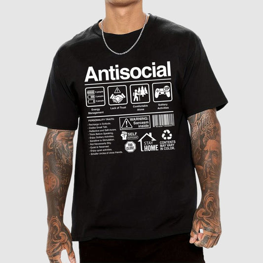 Antisocial Label Geek T-Shirt