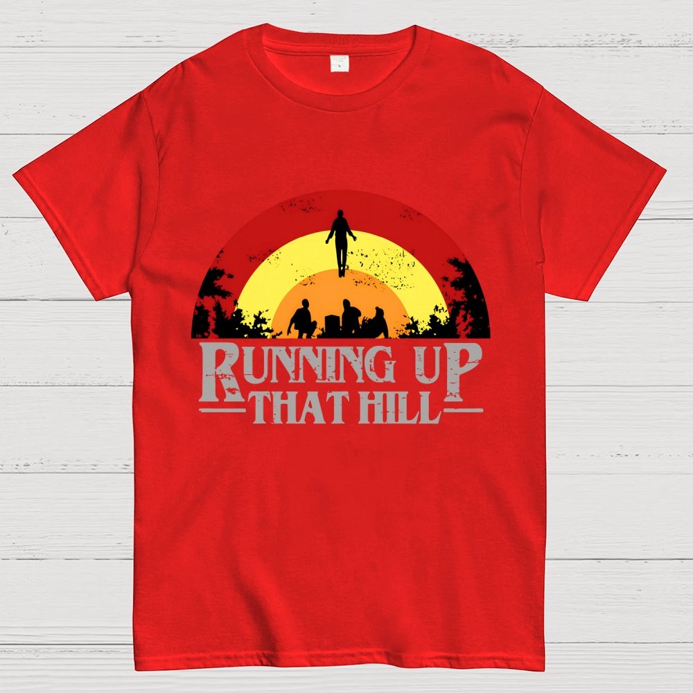 Running up that hill Geek T-Shirt