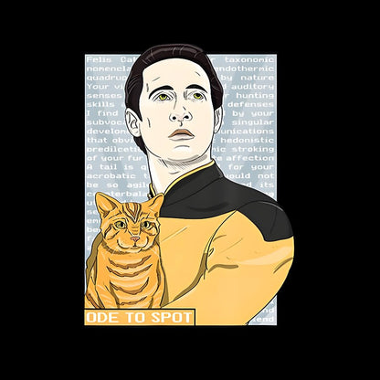 Date Ode To Spot Cat Geek T-Shirt