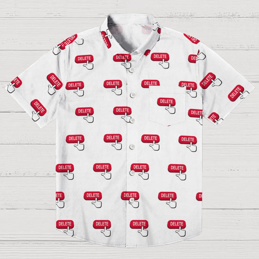 Delete Icon Geeky Shirt