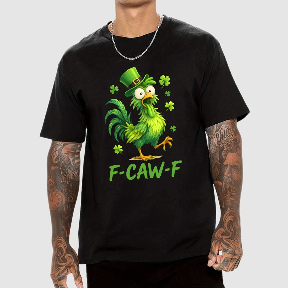 F-Caw-F St. Patrick's Day Geek T-Shirt