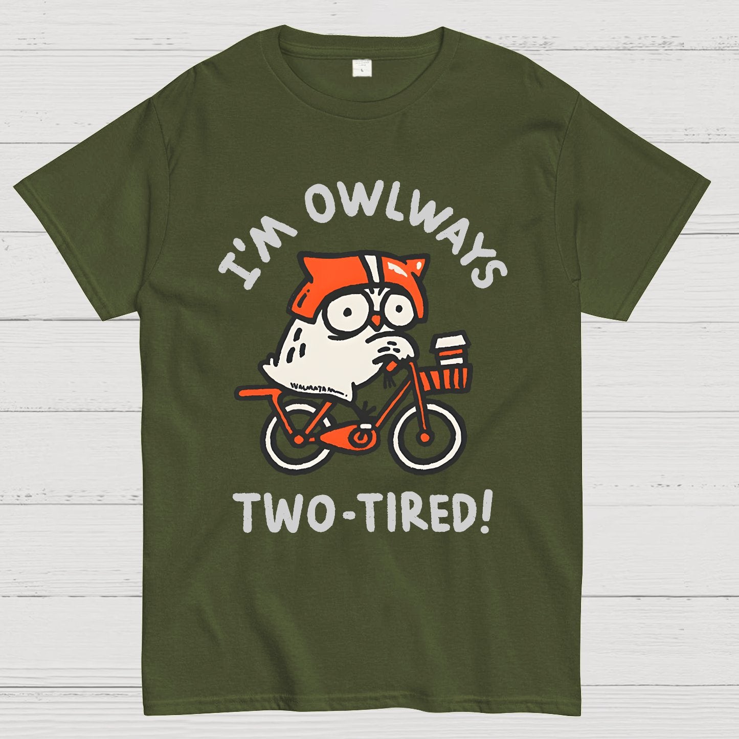I'm Always Two-Tired Geek T-Shirt