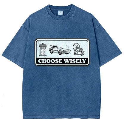 Temporal Dilemma Vintage Distressed T-shirt