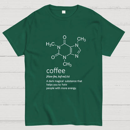 Caffeine Funny Coffee Geeky T-Shirt