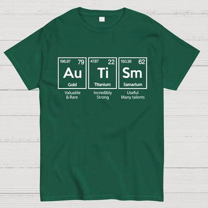 Autism Awareness Elements Periodic Geek T-Shirt
