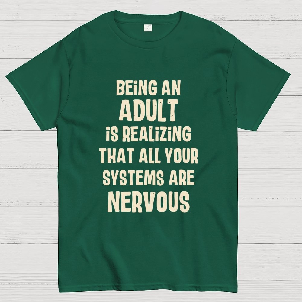 Being An Adult Geek T-Shirt