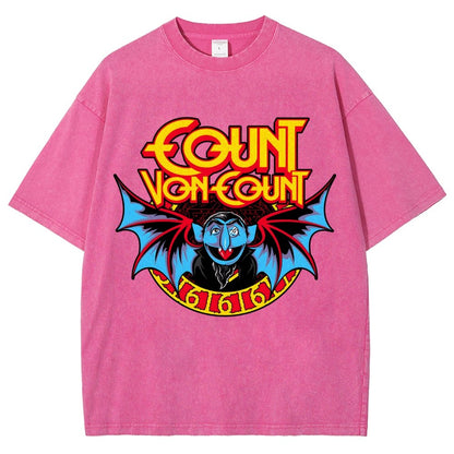 THE COUNT Vintage Distressed T-shirt