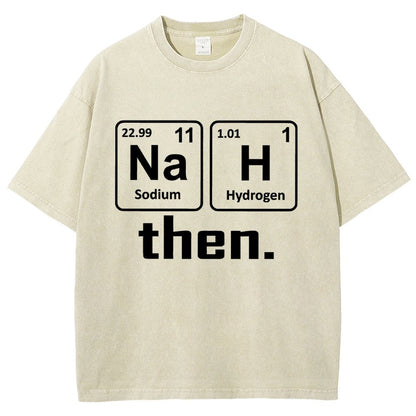 Nah Then Vintage Distressed T-shirt