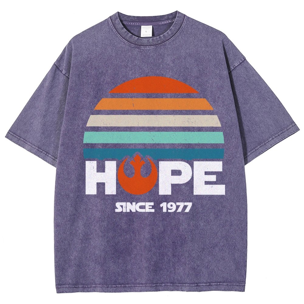 Hope Since 1977 Vintage Distressed T-shirt
