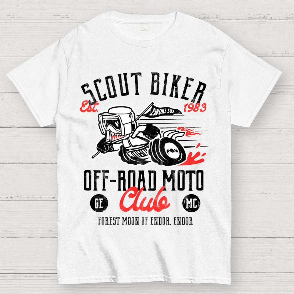 Scout Biker Club Geek T-Shirt