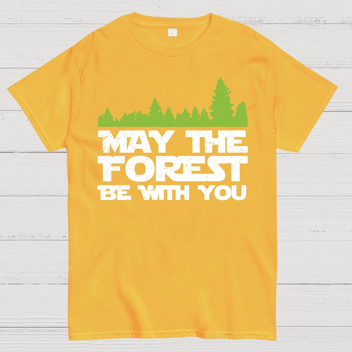 May The Forest Be With You Geeky T-Shirt