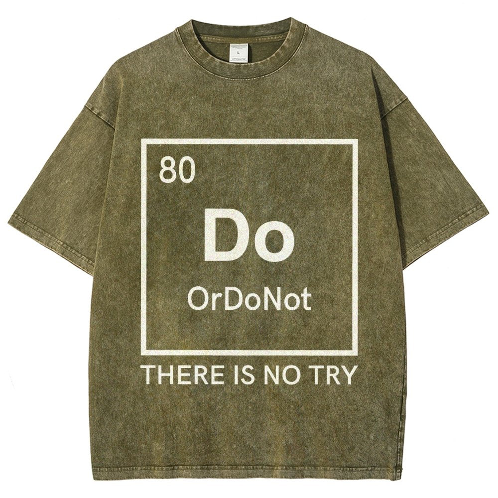 Element of Widsom Vintage Distressed T-shirt