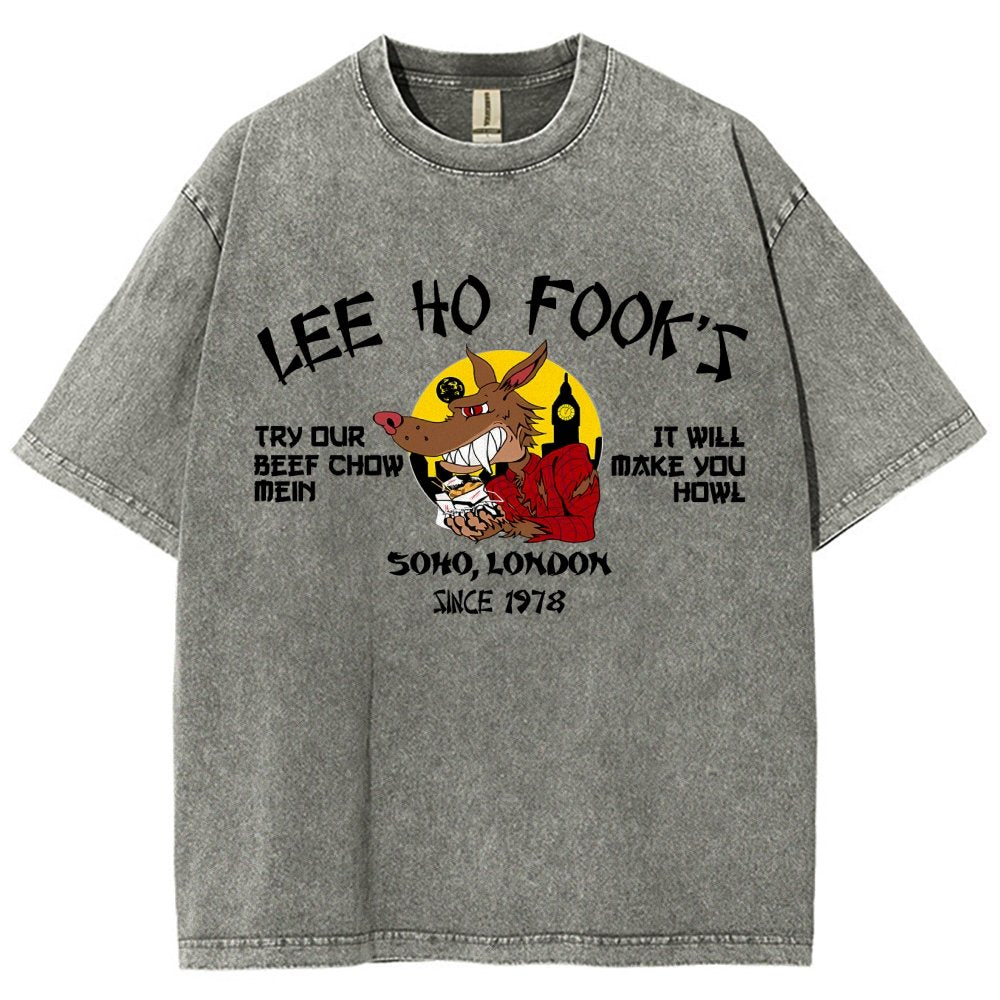 Lee Ho Fooks Soho London Since 1978 Vintage Distressed T-shirt