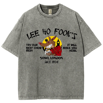 Lee Ho Fooks Soho London Since 1978 Vintage Distressed T-shirt