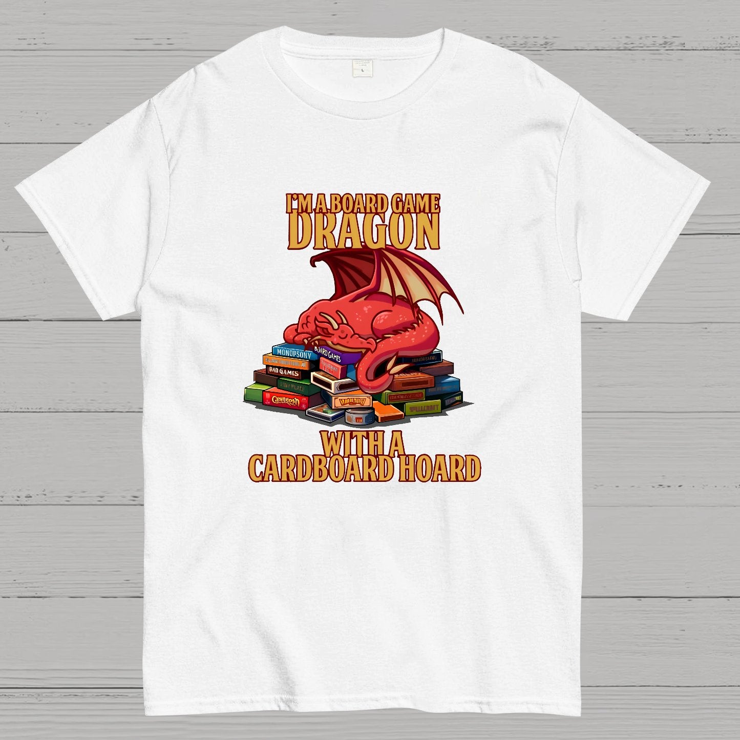 Board Game Dragon Geeky T-Shirt