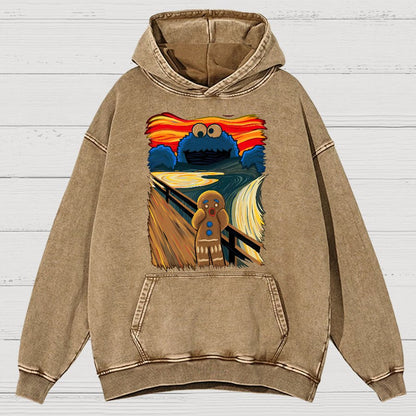 The Cookie Muncher Vintage Distressed Hoodie