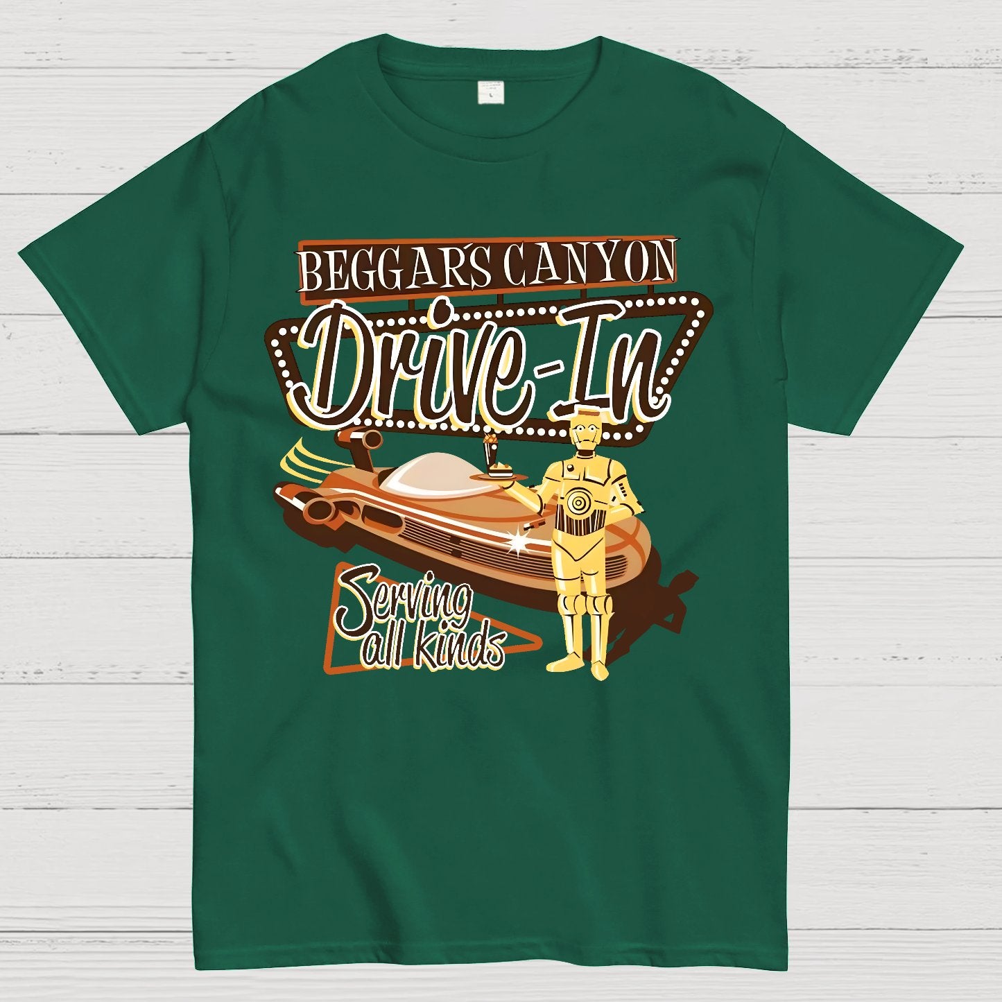 Desert Valley Drive-In Geek T-Shirt