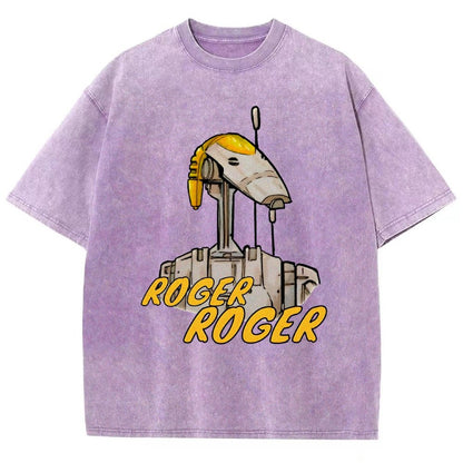 Roger, roger Vintage Distressed T-shirt