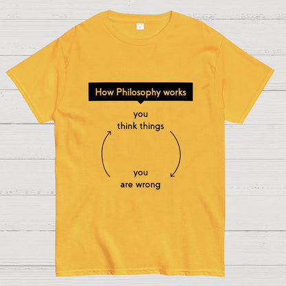 How Philosophy works Geek T-Shirt