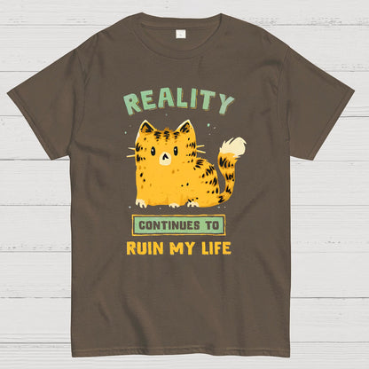 Reality Continues To Ruin My Life Geek T-Shirt