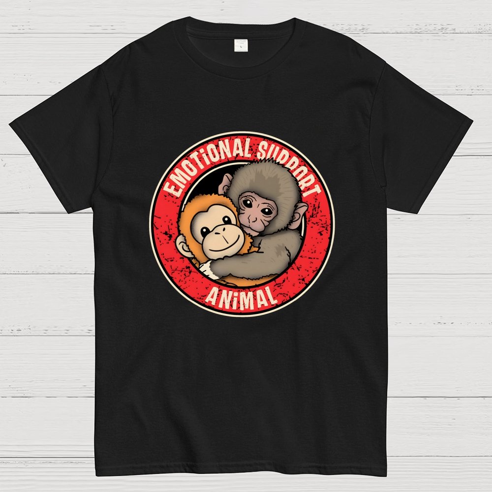 Emotional Support Animal Geek T-Shirt