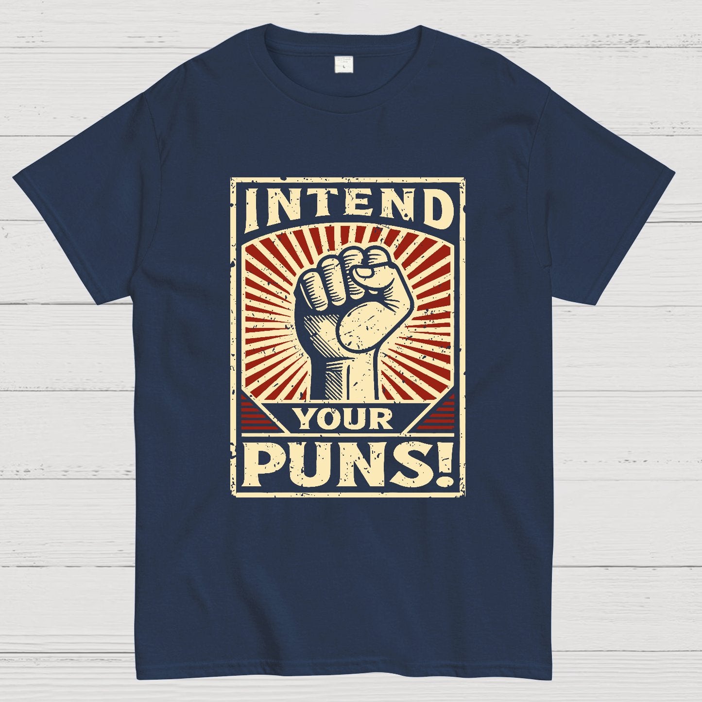 Intend Your Puns Geek T-Shirt