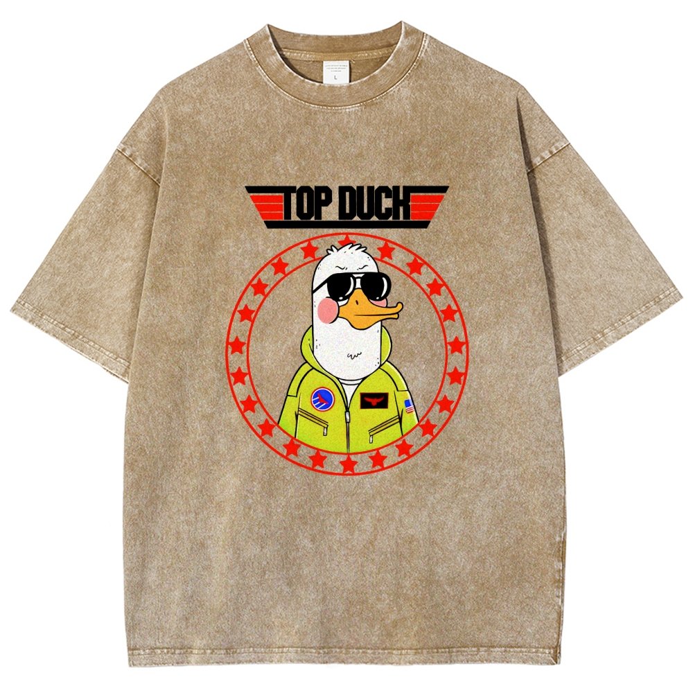 Top Duck Vintage Distressed T-shirt