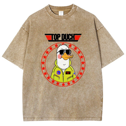 Top Duck Vintage Distressed T-shirt