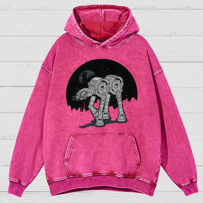 Ack…Ack… Vintage Distressed Hoodie