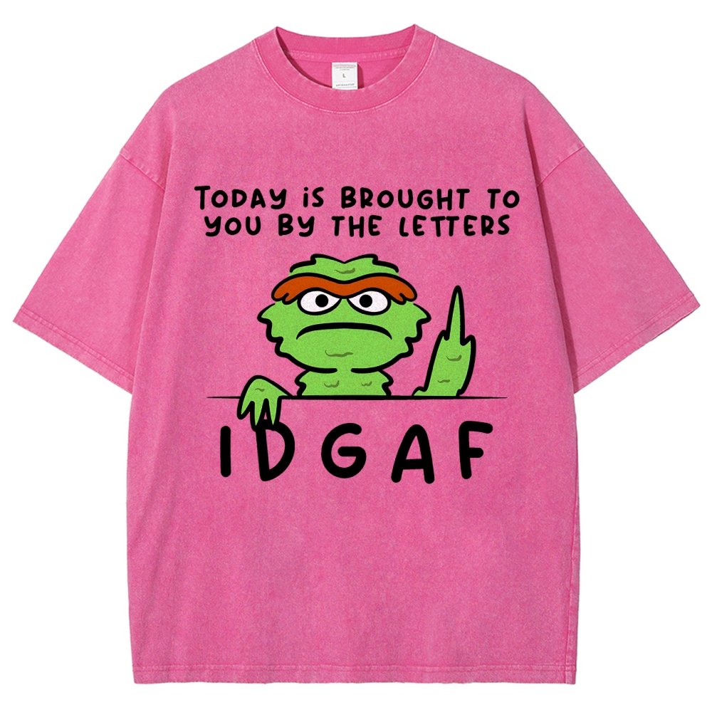 IDGAF Vintage Distressed T-shirt