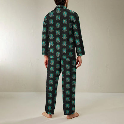 Save The Planet Kill All Humans Geek Long Sleeve Pajama Set