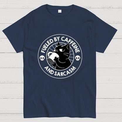 Fueled By Caffeine Geek T-Shirt