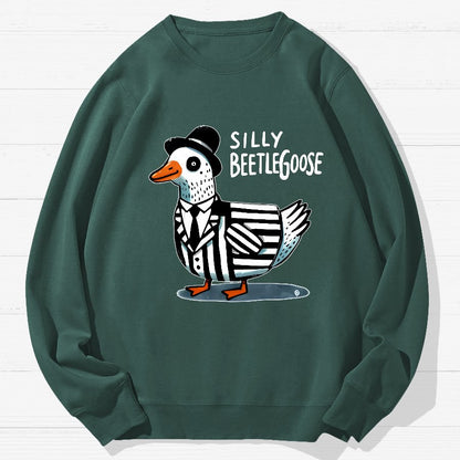 Beetle Goose Cotton Pullover Geek Cotton Sweatshirt