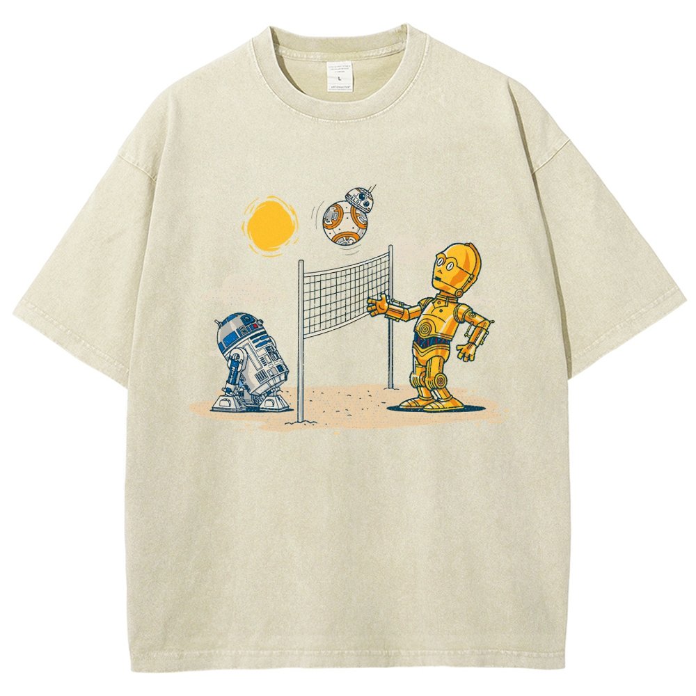 A New Serve Vintage Distressed T-shirt
