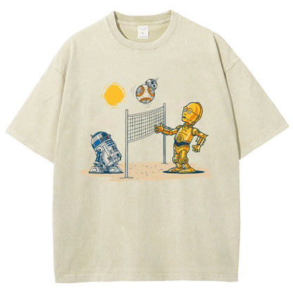 A New Serve Vintage Distressed T-shirt