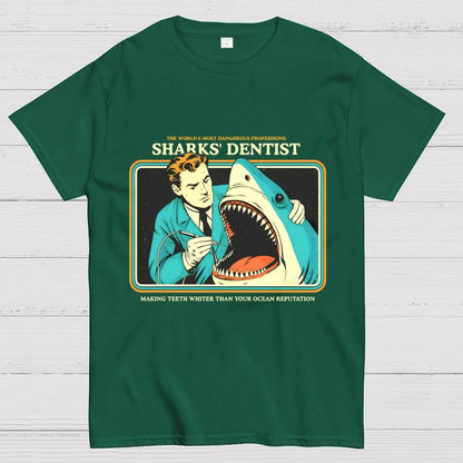 Sharks Dentist Geek T-Shirt