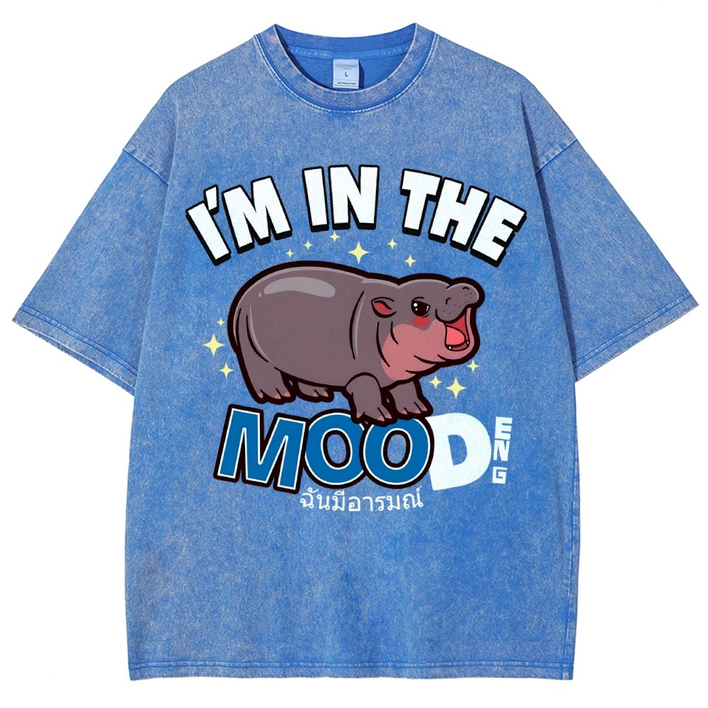 I'm In The MOOd Deng Vintage Distressed T-shirt