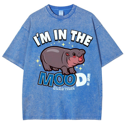 I'm In The MOOd Deng Vintage Distressed T-shirt