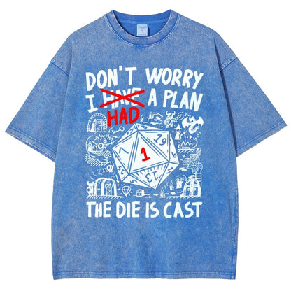 The Die Is Cast Vintage Distressed T-shirt