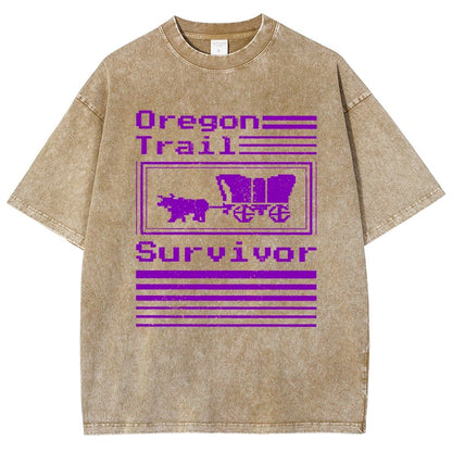 Retro Trail Survivor Vintage Distressed T-shirt