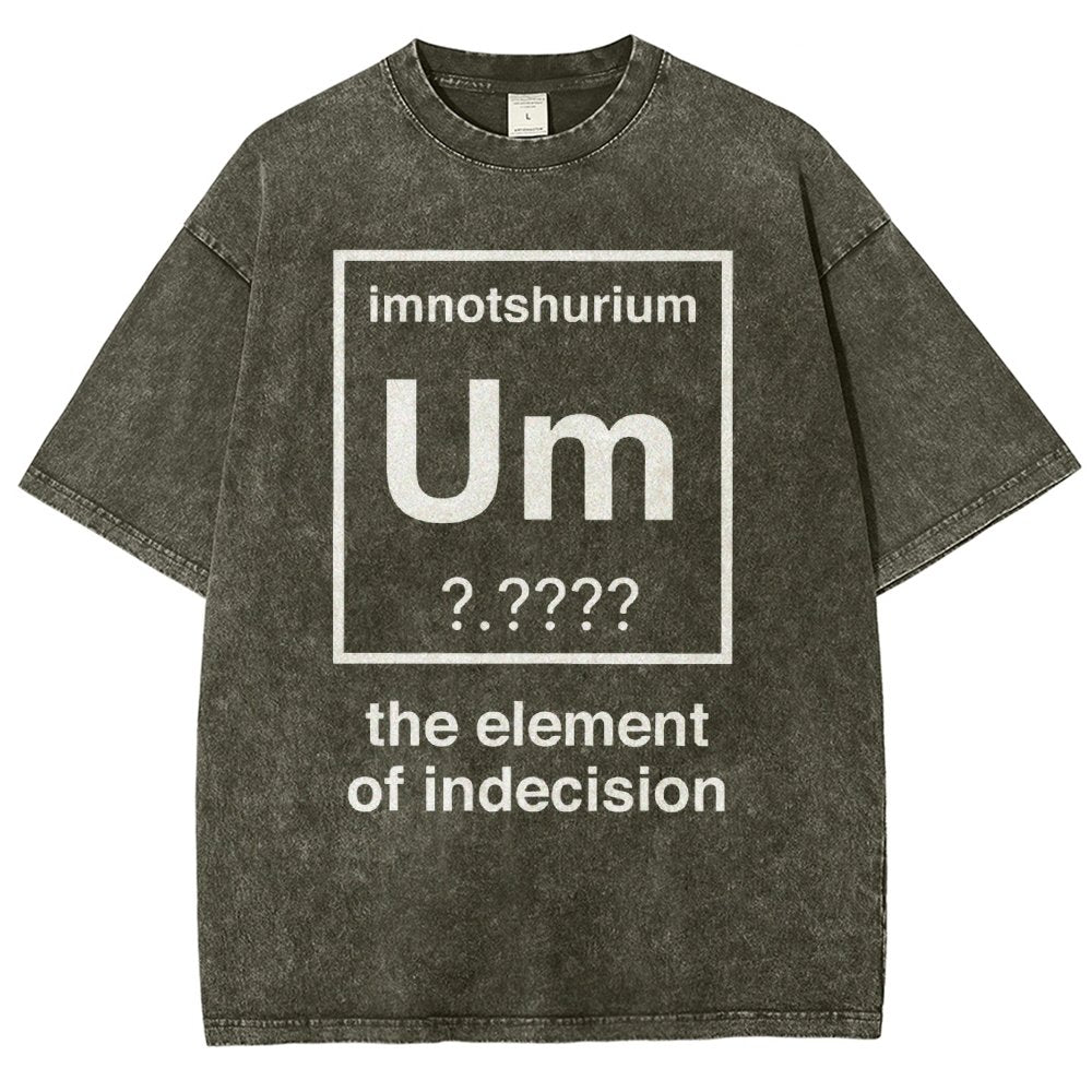 Element Of Indecision Vintage Distressed T-shirt