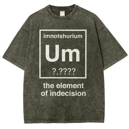 Element Of Indecision Vintage Distressed T-shirt